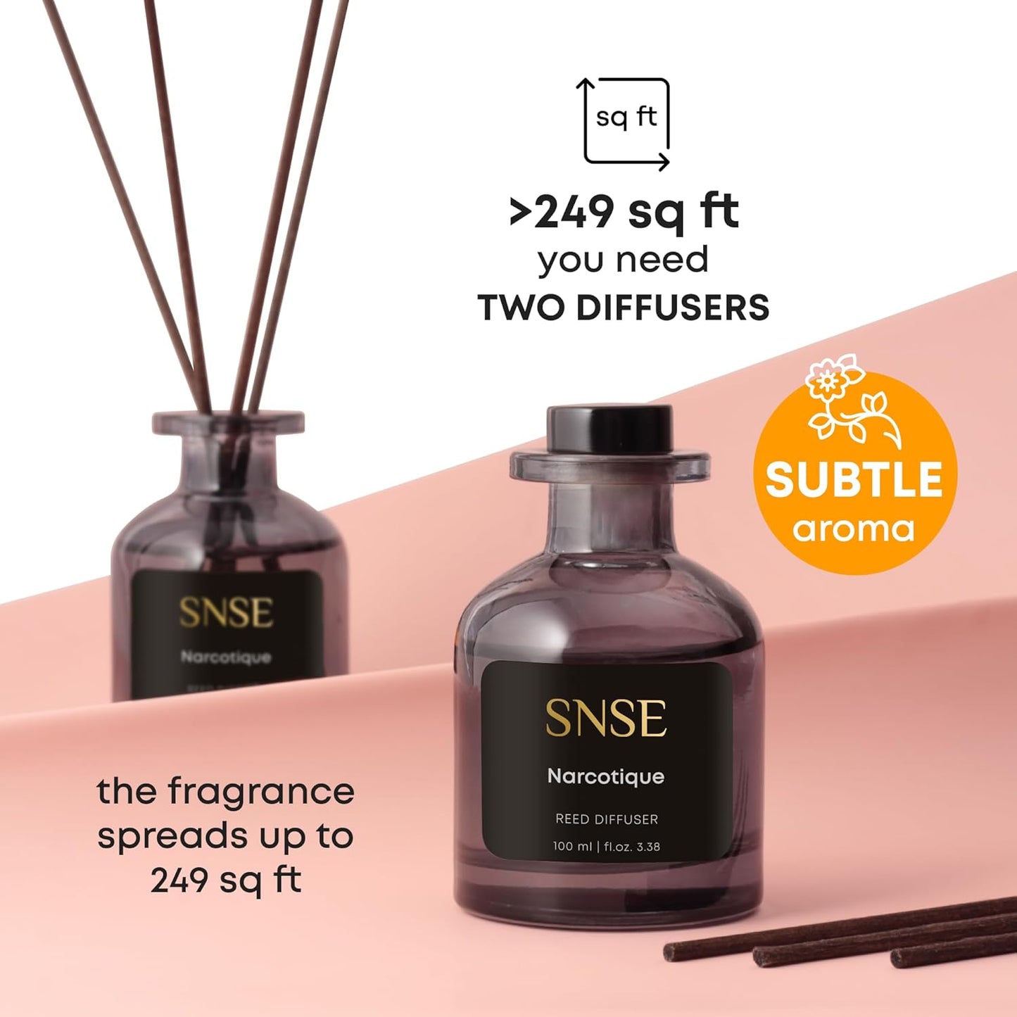 Reed Diffuser SNSE Amber Black Pepper