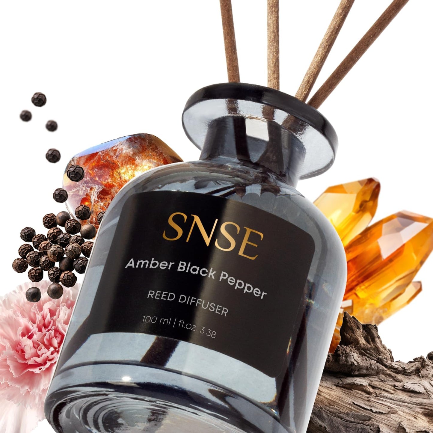 Reed Diffuser SNSE Amber Black Pepper