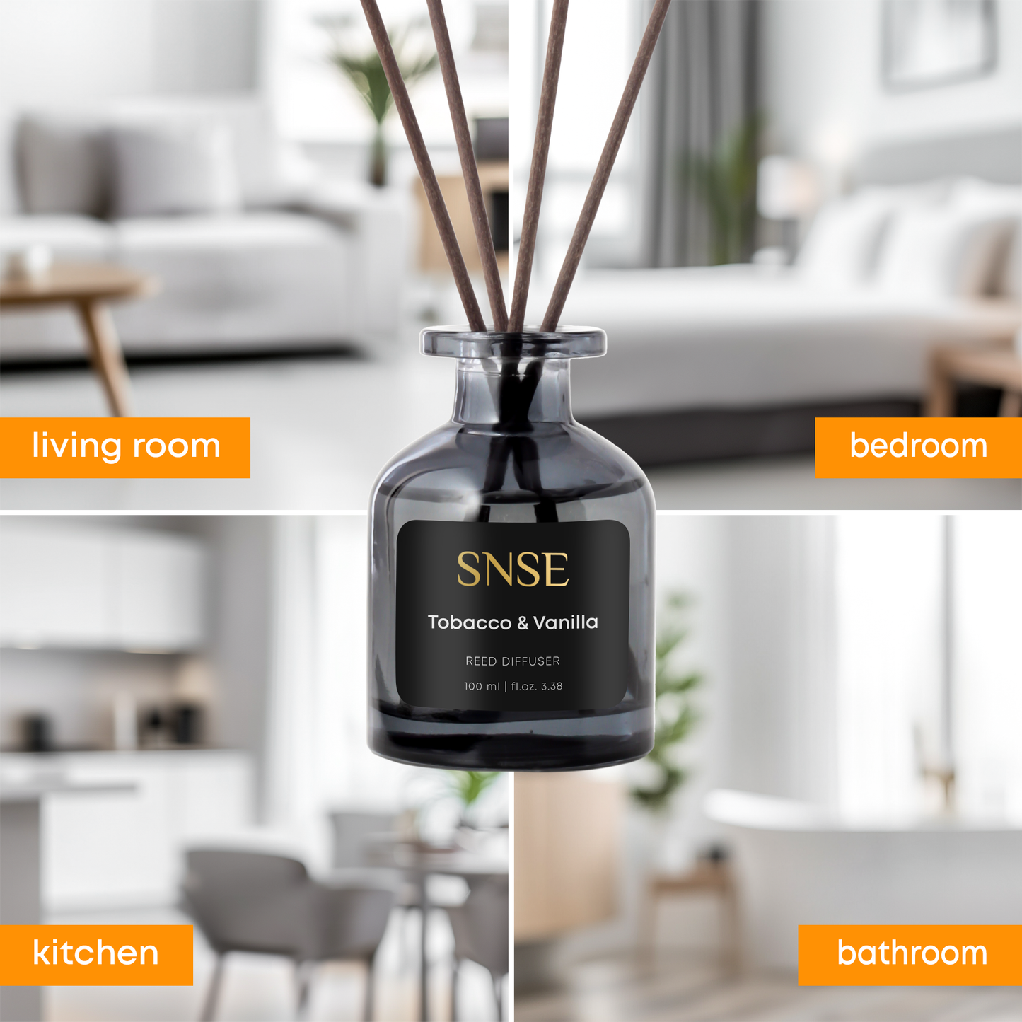 Reed Diffuser SNSE Tobacco & Vanilla