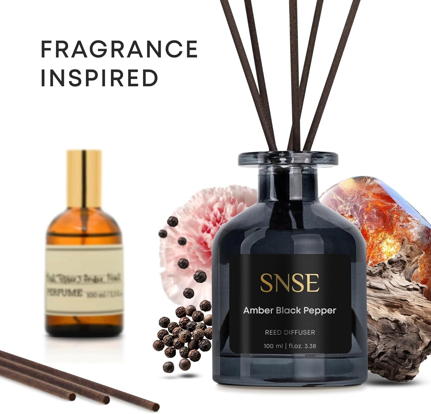 Reed Diffuser SNSE Amber Black Pepper